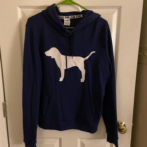 Victoria’s Secret PINK Navy Pullover Hoodie